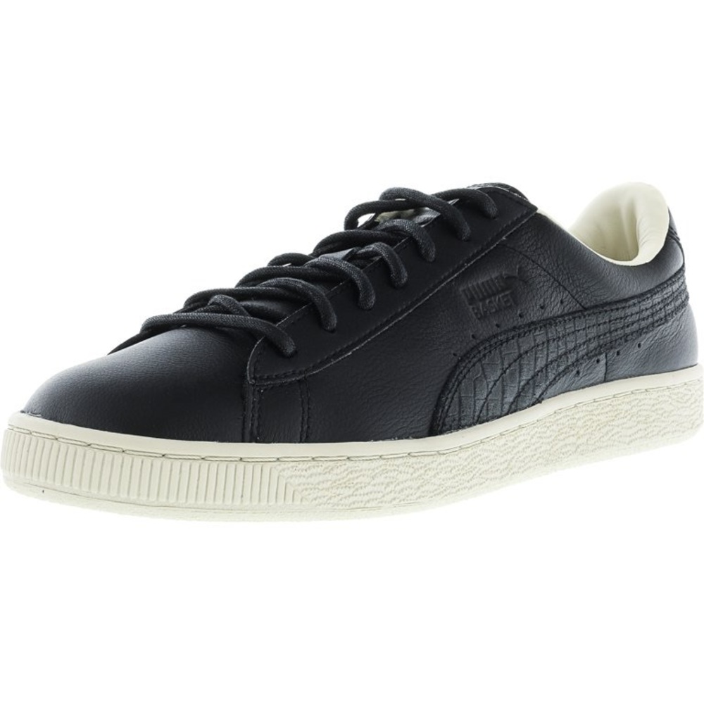 Puma Men's Basket Classic Citi Black Ankle-High Basketball Shoe